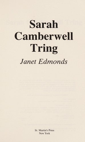 Sarah Camberwell Tring