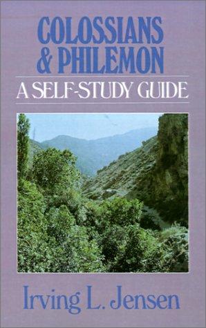 Colossians & Philemon: A Self-Study Guide (Jensen Bible Self-Study Guides)