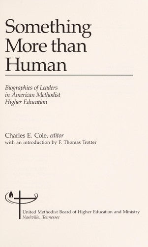 Something More Than Human