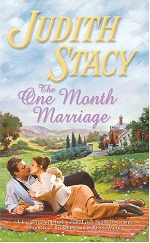 The One Month Marriage (Harlequin Historical Series)