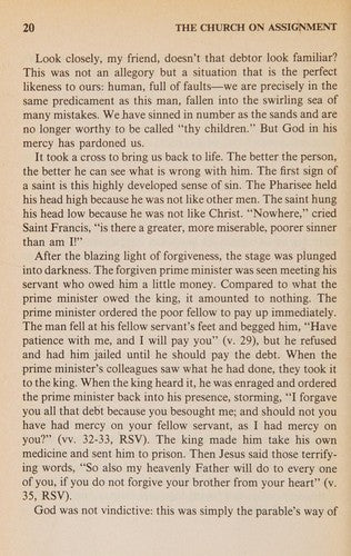 The Church On Assignment