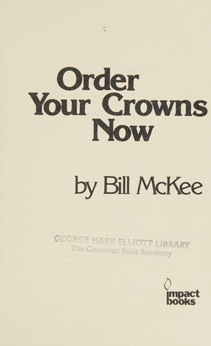 Order your crowns now