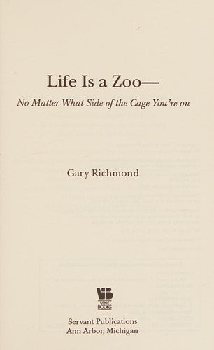 Life Is A Zoo: No Matter What Side Of The Cage You're On