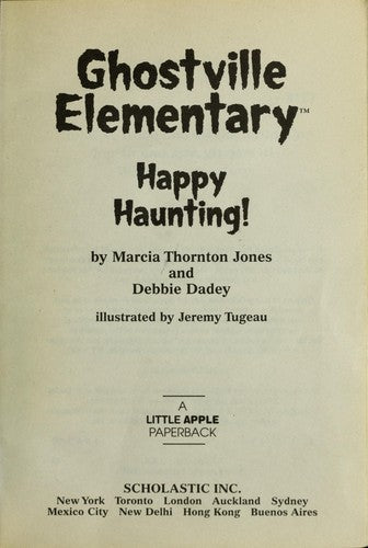 Happy Haunting! (Ghostville Elementary)