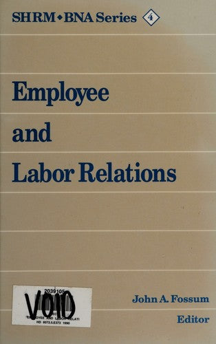 Employee And Labor Relations