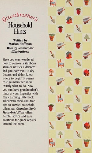 Grandmother's Treasures: Household Hints