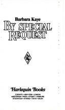 By Special Request (Harlequin Superromance No. 270)
