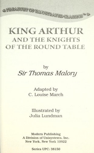 King Arthur And The Knights Of The Round Table