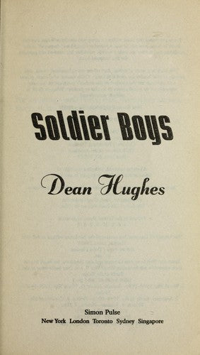 Soldier Boys A Novel
