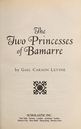 The Two Princesses Of Bamarre