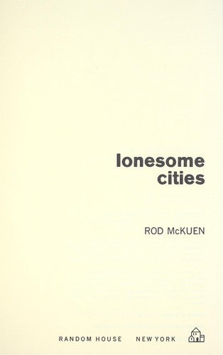 Lonesome Cities