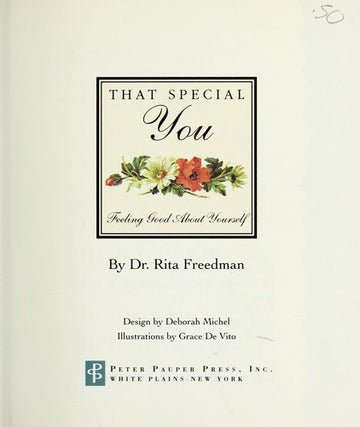 That Special You: Feeling Good About Yourself (Women's Keepsakes)