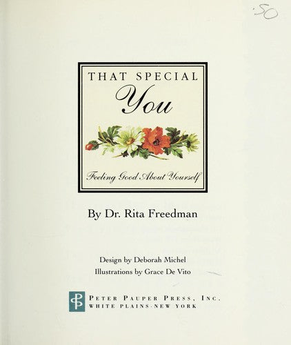 That Special You: Feeling Good About Yourself (Women's Keepsakes)
