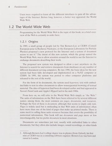 Programming The World Wide Web