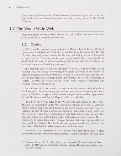 Programming The World Wide Web