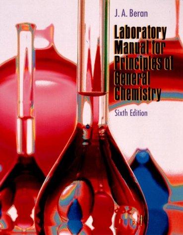 Laboratory Manual For Principles Of General Chemistry Sixth Edition