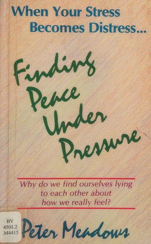 Finding Peace Under Pressure