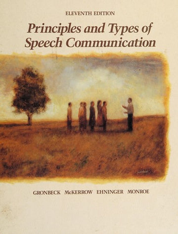 Principles And Types Of Speech Communication