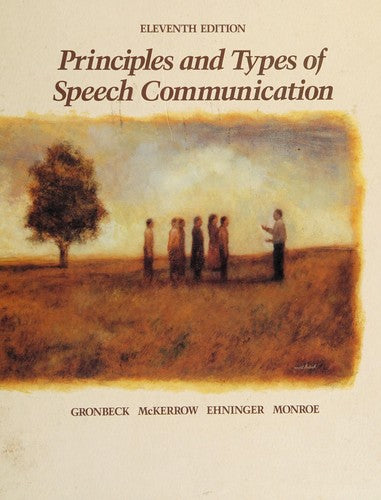 Principles And Types Of Speech Communication
