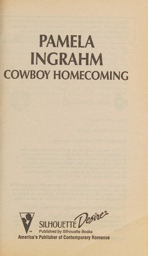 Cowboy Homecoming (Silhouette Desire, No 964)