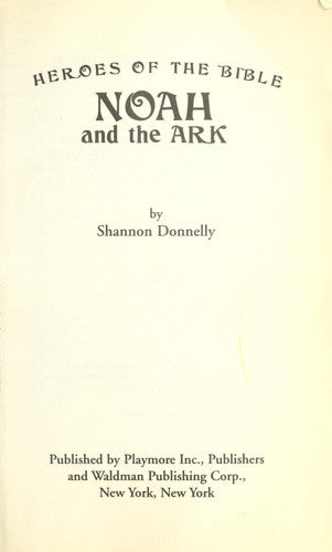 Noah And The Ark