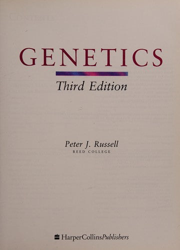 Genetics (Third Edition)