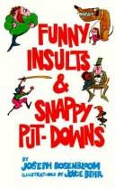 Funny Insults And Snappy Put-Downs