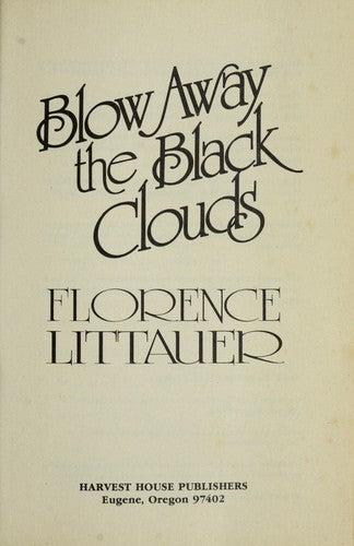 Blow Away The Black Clouds: a woman's answer to depression