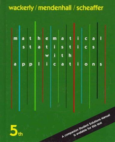 Mathematical Statistics With Applications