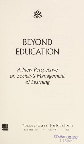 Beyond Education