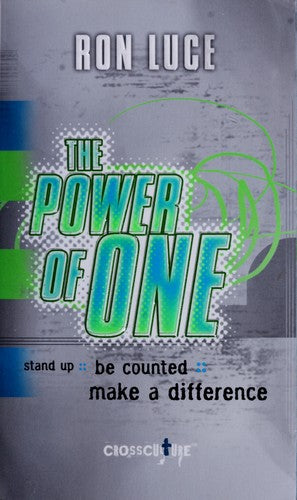 The Power of One :Stand Up: be counted ... make a diffrence