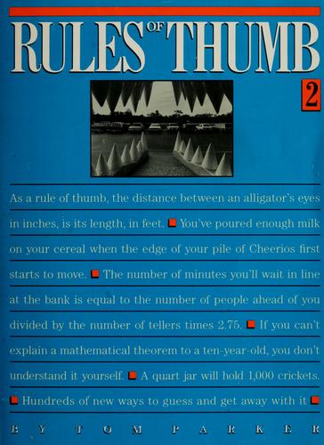 Rules Of Thumb 2 (Rules Of Thumb)