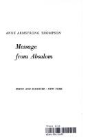 Message From Absalom
