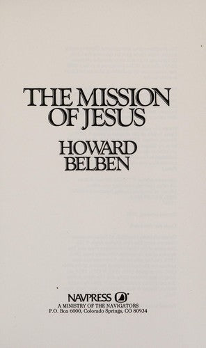Mission of Jesus