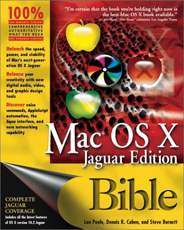 Mac Os X Bible, Jaguar Edition