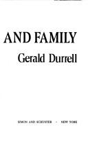 Fauna And Family: an account of the Durrell Family and Corfu
