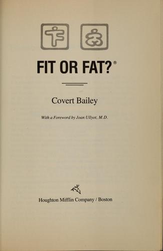 Fit Or Fat?
