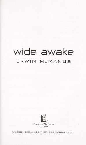 Wide Awake: The Future Is Waiting Within You