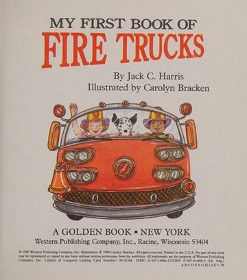 My Book Of Fire Trucks