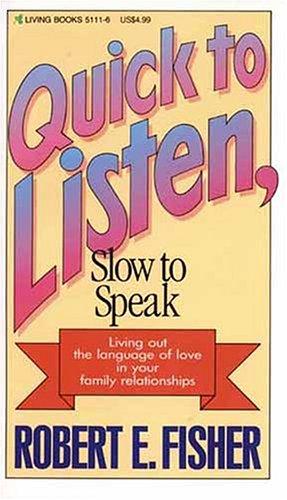 Quick To Listen Slow To Speak