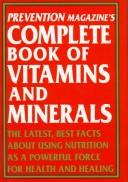 Prevention Magazine's Complete Book Of Vitamins And Minerals