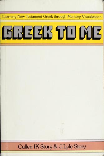 Greek To Me: Learning New Testament Greek Through Memory Visualization