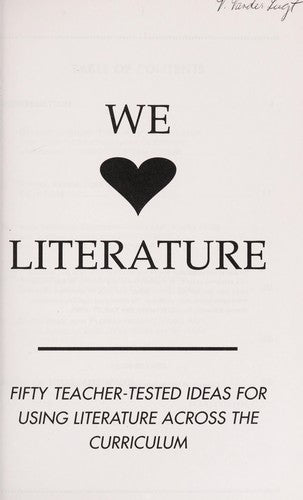 We [love] Literature