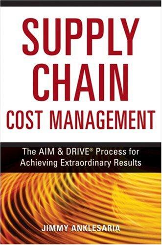 Supply Chain Cost Management: Aim And Drive Eight Steps To Managing The Cost Of The Supply Chain