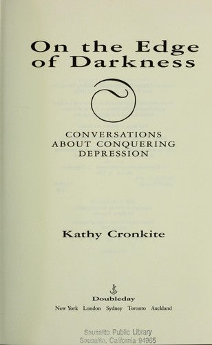 On The Edge Of Darkness: conversations about conquering depression
