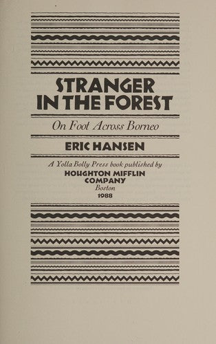 Stranger In The Forest