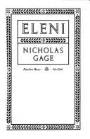 Eleni: a savage war, a mother's love, and a son's revenge: a personal story