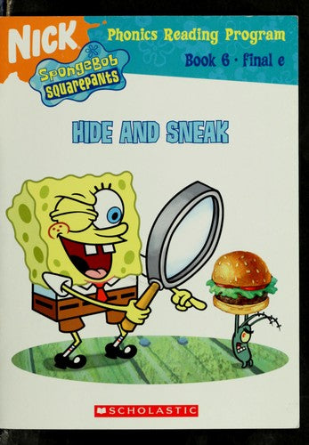 Spongebob Squarepants Phonics: Book 8 Hide and Sneak
