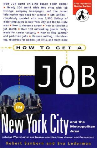How To Get A Job In New York City And The Metropolitan Area