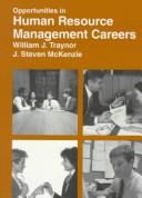 Opportunities In Human Resource Management Careers (Vgm Opportunities)